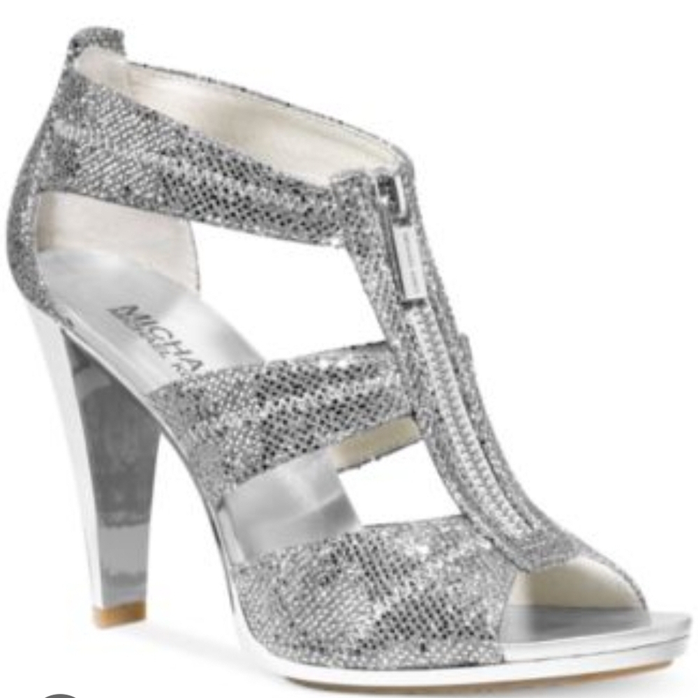 Michael Kors Silver Women's Heels
